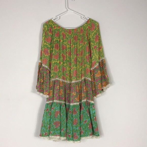 MISS JUNE SUNFLOWER DRESS MULTICOLOR - Picture 4 of 9